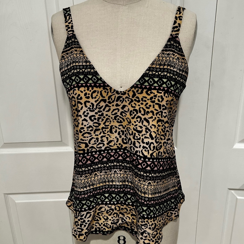 Leopard Print Women's Top